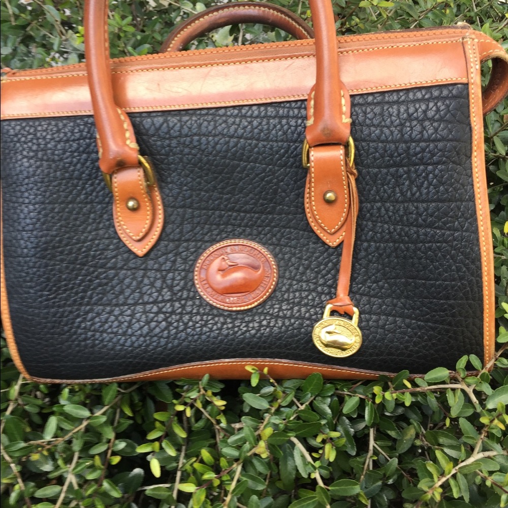 AWL Dooney & Bourke Satchel dr bag black